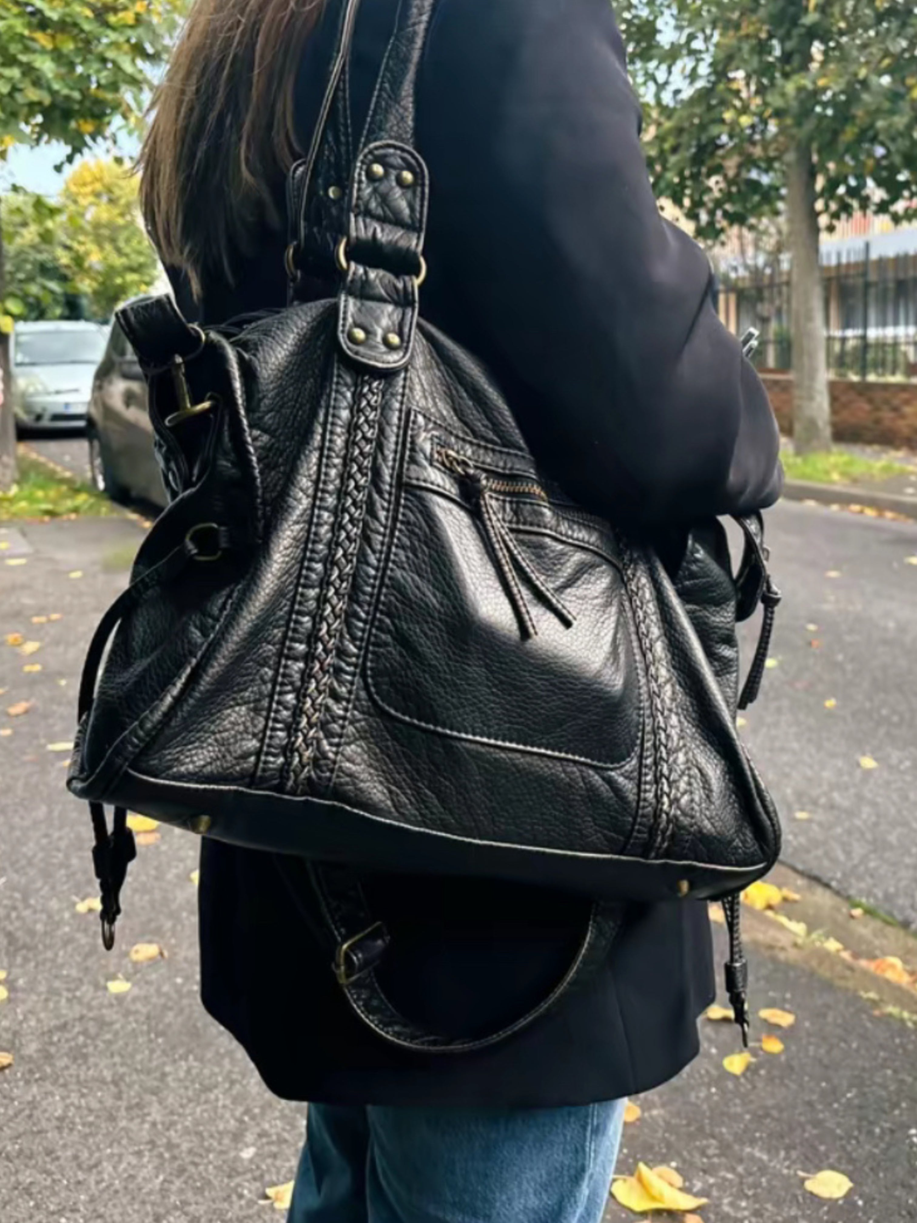 Marcella | Moderne Gestructureerde Werk Tote