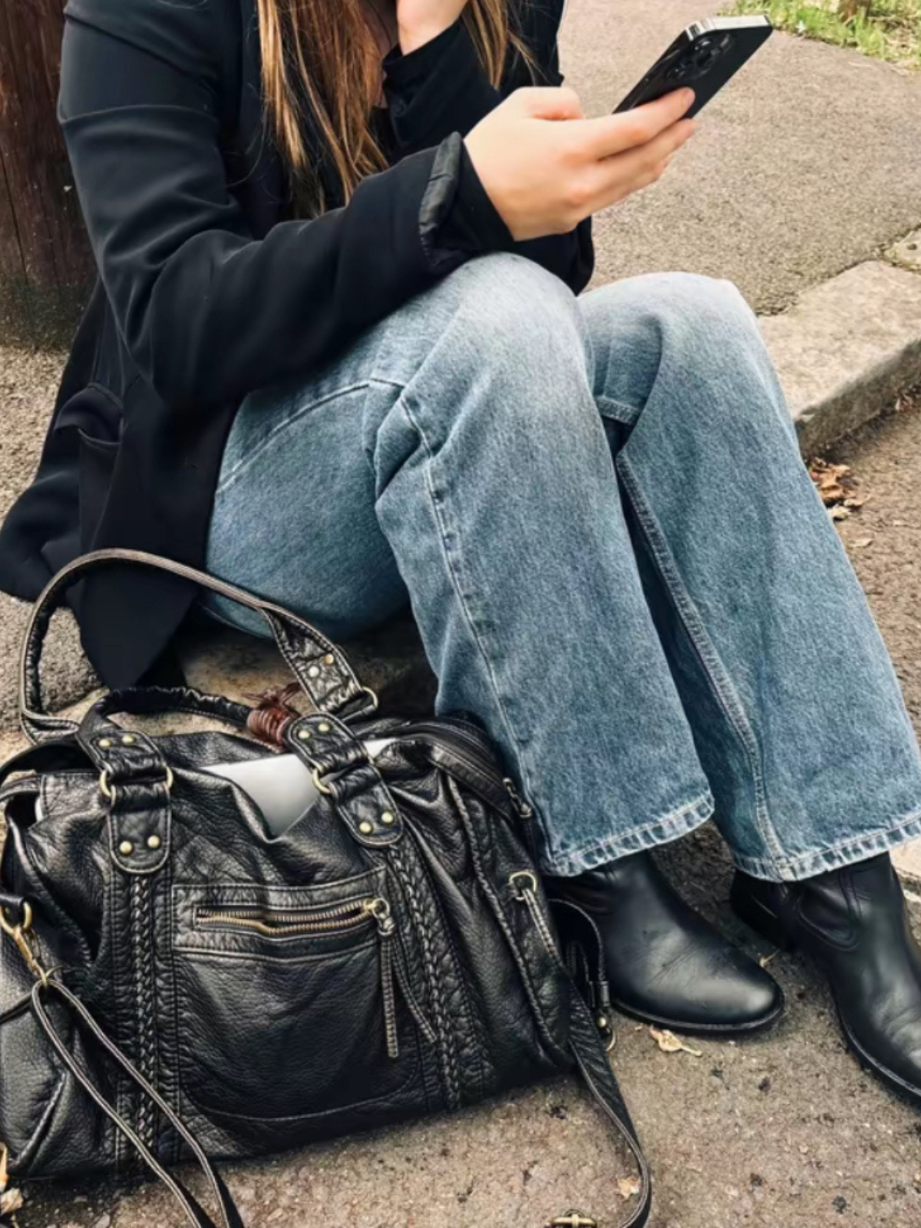 Marcella | Moderne Gestructureerde Werk Tote