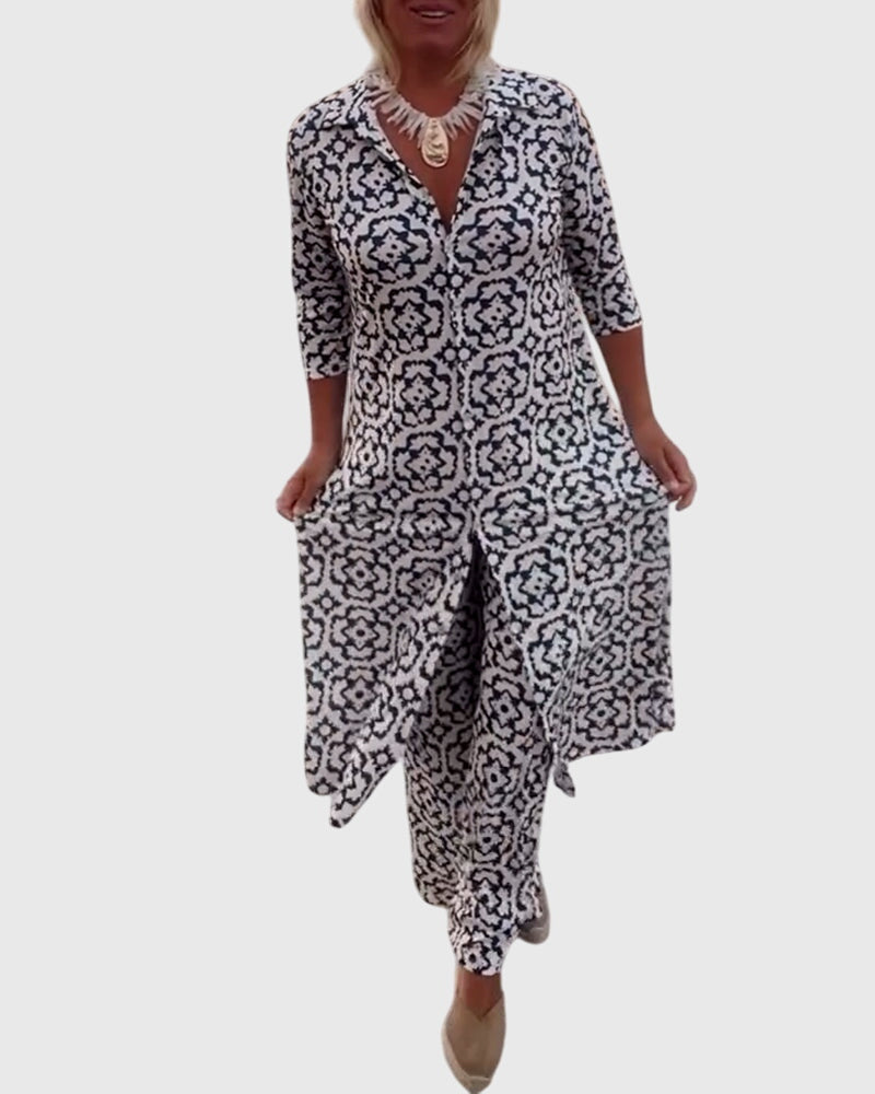 Gabriella™ | Elegante Vintage Twee-Piece Set