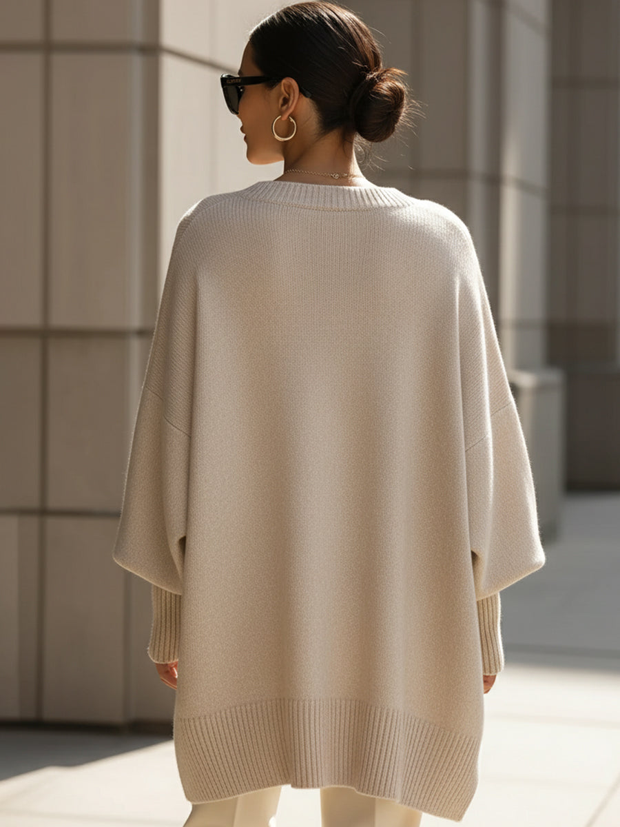 Annete | Jersey Poncho Oversize