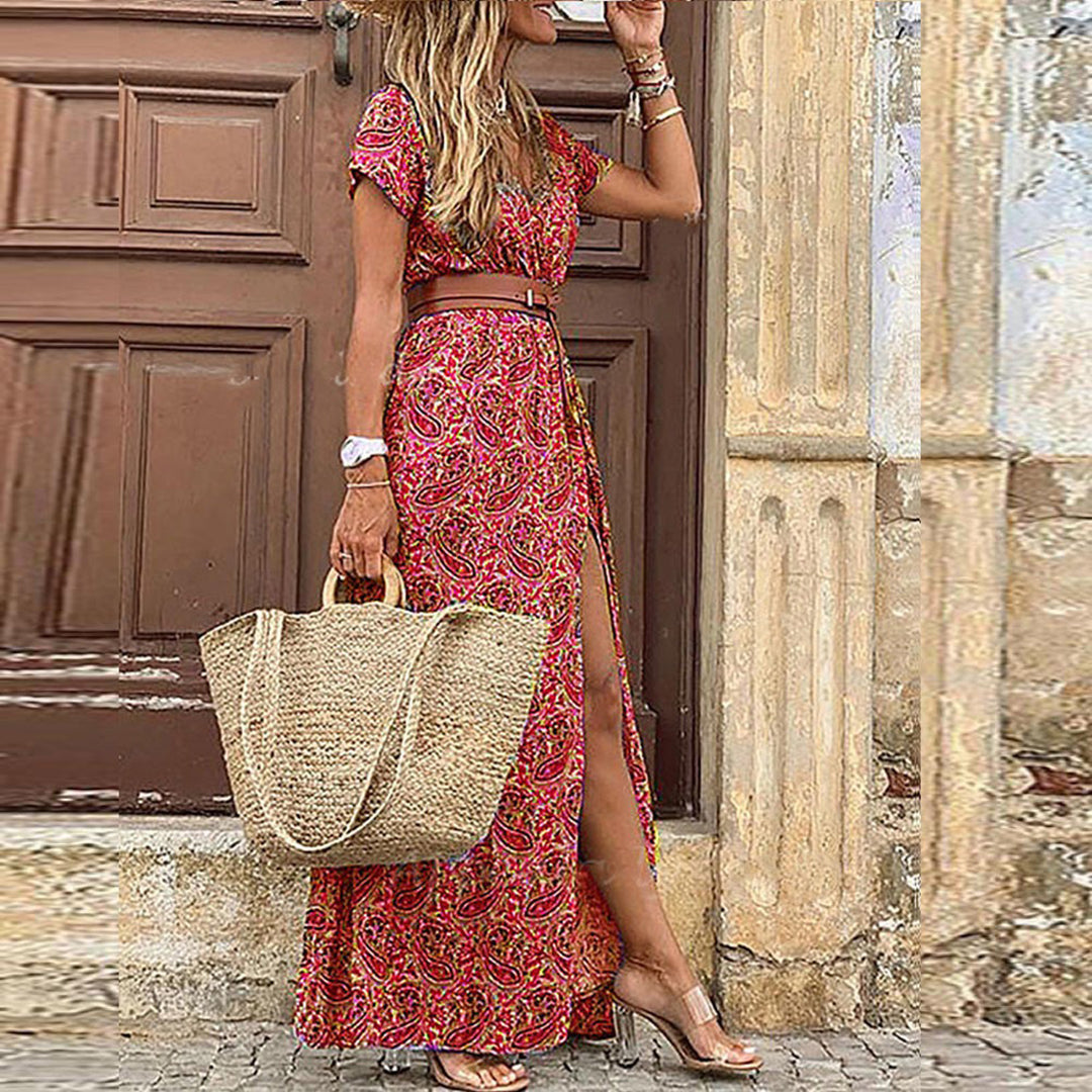 Stacey - Stijlvolle en elegante boho zomerjurk