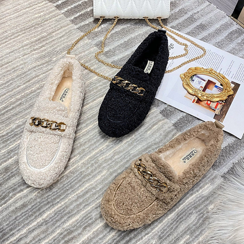 Liva | Loafers met ketting